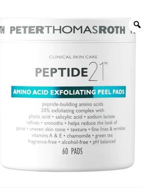 NWT PETH THOMAS ROTH PEPTIDE 21 AMINO ACID PEEL PADS